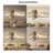 47.24"Cream-Style Three-dimensional Sandstone Decorative Painting With Hydroponic Plants-101490773