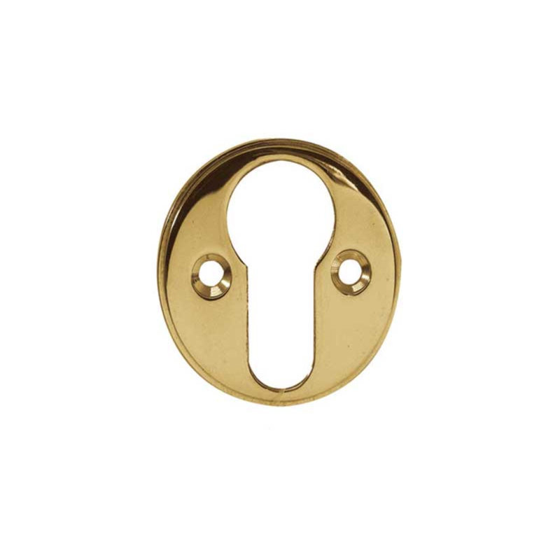 Euro Profile Door Accessory, Polished Brass
