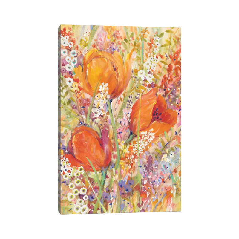 «Spring Bloom I» par Timothy O 'Toole - peinture sur toile tendue, H 26 po x l 18 po x 1,5 po