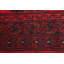 Tapis de zone en laine rouge 5 pi 11 po x 7 pi 5 po à la main one-of-kind-noué la 2010s esari Allaina