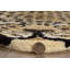 Tapis décoratif doré et noir Harjo Cheetah-1531306241