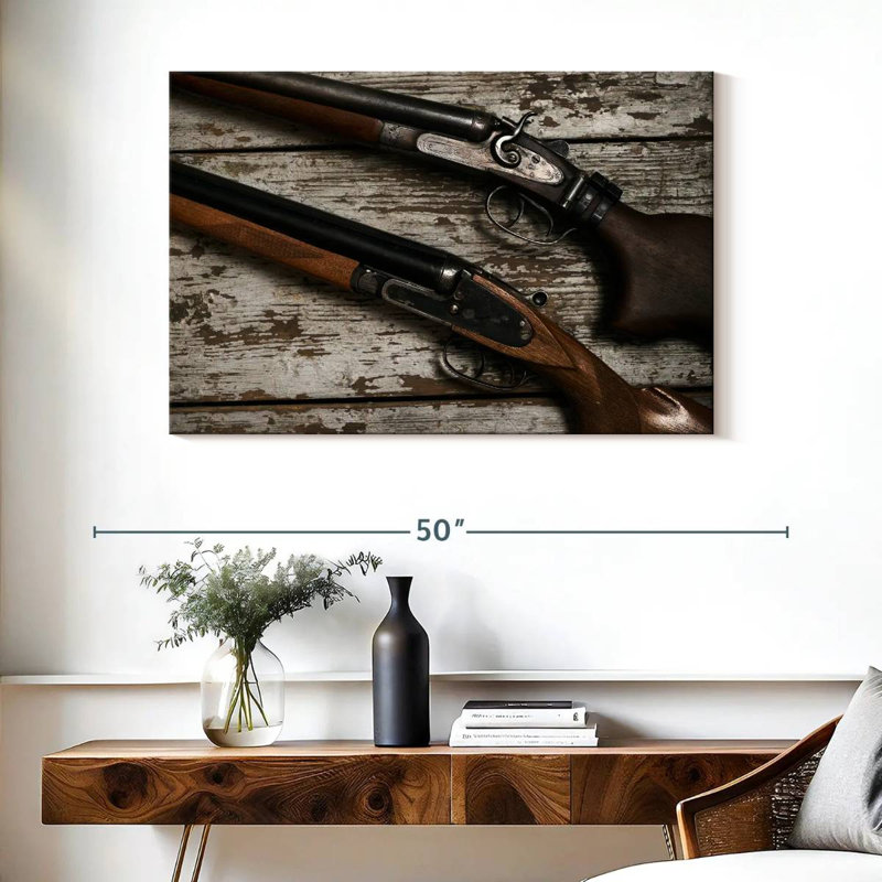 Fusils de chasse Senne, H 26 po x l 39 po