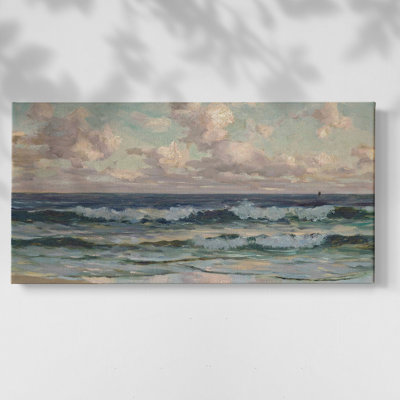 Série nautique-CDIX- Toile tendue avec châssis tendue, prête à être accrochée