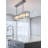 Redvers LED 40 inch Black Linear Pendant Ceiling Light Led Panel