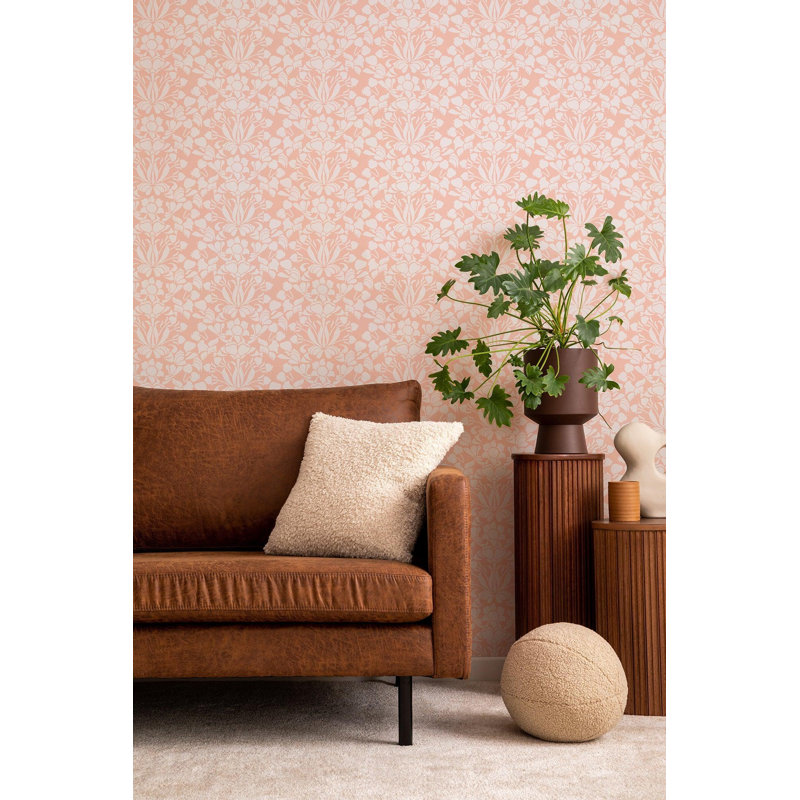 Nomad Snapdragon 10' L x 24" W Wallpaper Tile, Navy Blue, Premium Paper