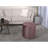 Shimon Cylinder Pouf,  Blush Pink-1611798302