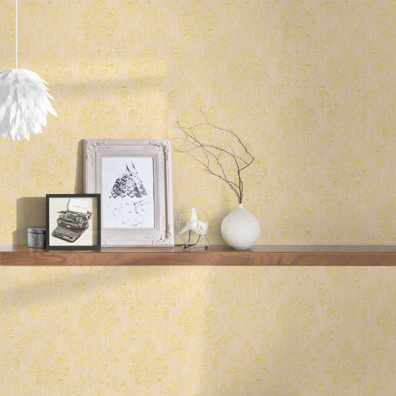 Calabro 10.05m x 53cm Matte Wallpaper Roll, Cream