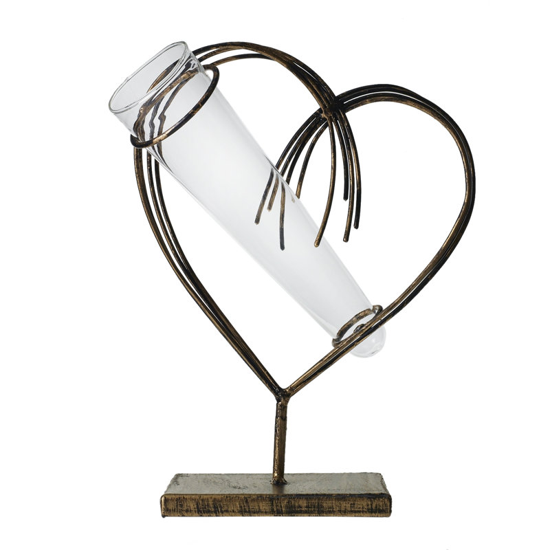 Metal Table Vase