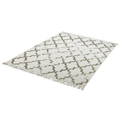 Castle Geometric Hand Woven Area Rug