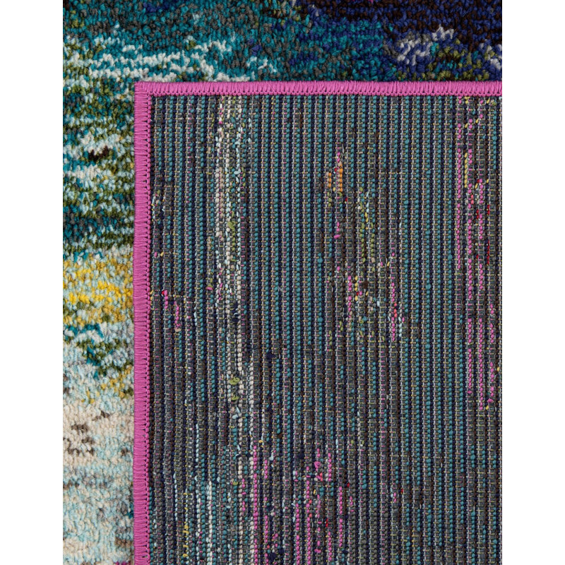 Tapis abstrait Hashimoto, Rectangle 6 pi 1 po x 9 pi