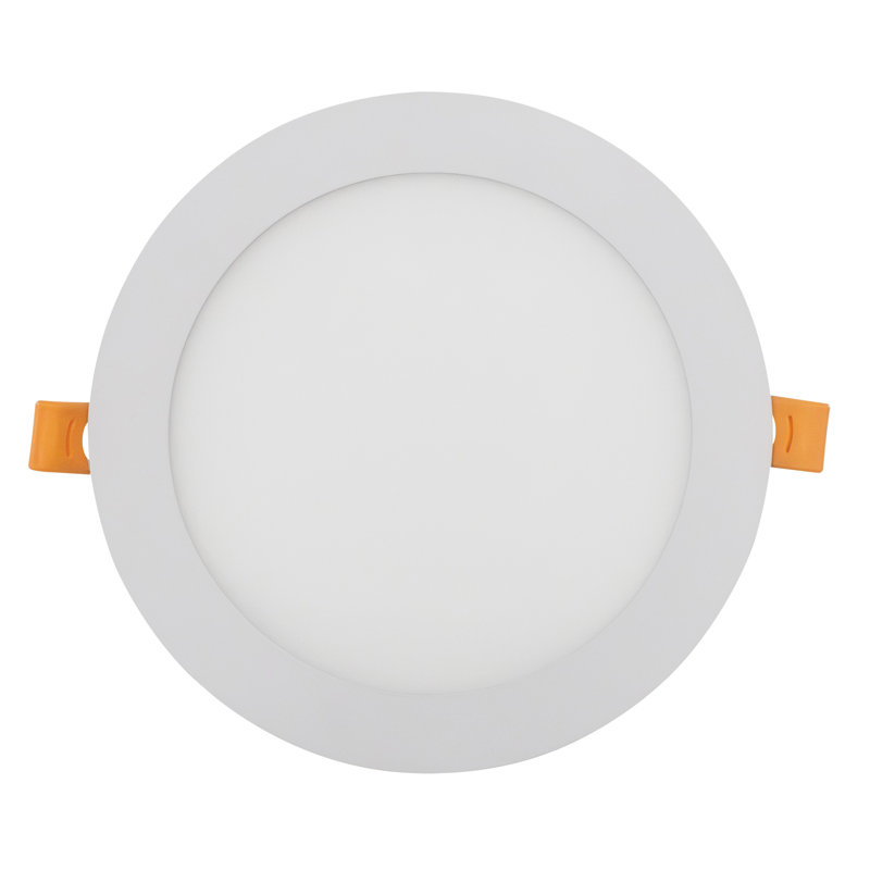 Luminaire encastré rond à panneau mince, 6.69" Diameter