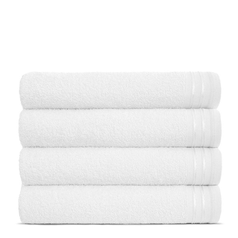 100% Cotton Bath Sheet, White
