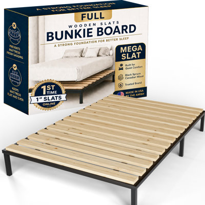 Planche de sommier en bois extra robuste 1 po