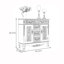 Armoire de rangement 5 portes 2 tiroirs