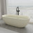 69" Freestanding Soaking Bathtub Solid Surface Stone Resin Soaking Tubs