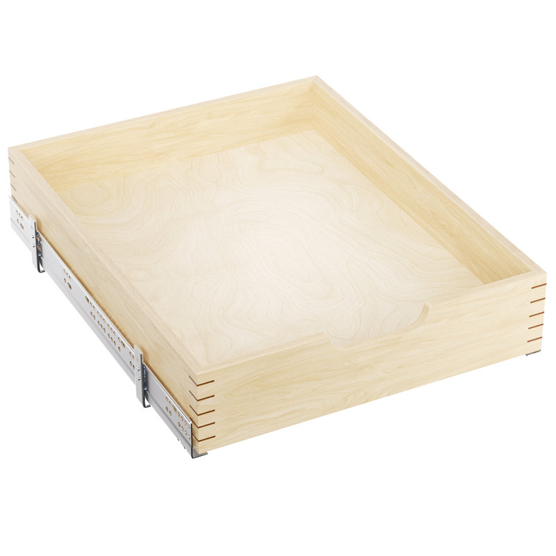 Tiroir en bois Rashun, H 3,94 po x l 16,5 po x P 21 po