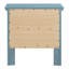 Teal Elegance Nightstand With Drawers-1358446385