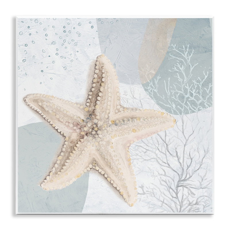 Étoile de mer au-dessus d'un cercle, art mural par Patricia Pinto