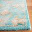 Tapis vert / beige / taupe en laine touffeté à la main Cranmore Flora-20196753