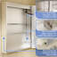 Surface ou encastré moderne armoire à pharmacie sans cadre à DEL à intensité variable avec miroir-447691391-447691378