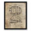 « baseball mask reart », impression sur toile