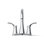 Simplice Centerset Bathroom Sink Faucet, 1.0 Gpm