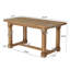 Table de salle à manger 63 "-1420168941
