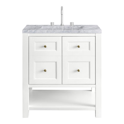 Breckenridge 30'' Single Bathroom Vanity with Top