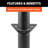 5000 lbs A-Frame Trailer Jack