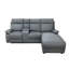 DS Living Home Furniture 3 Seater Leather Match Reclining Sofa & Chaise-1358405863-1358405858