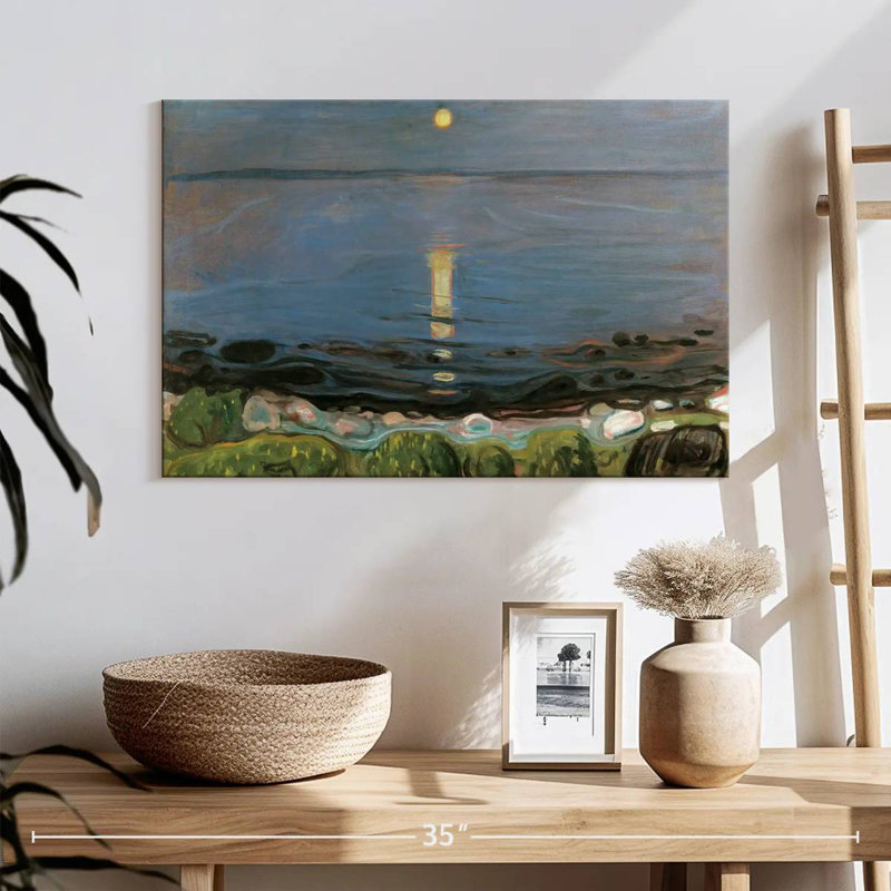 Avery Summer Night By The Beach, H 16 po x l 24 po