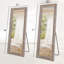 Miroir de plancher rectangulaire en bois, miroir sur pied pleine longueur-1934302537-1934302538