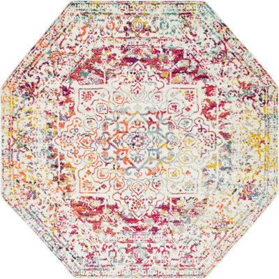 Round Oriental Area Rug
