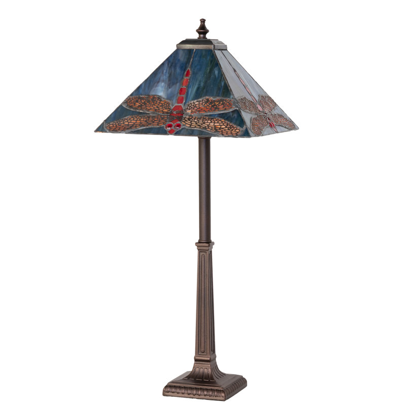 23" High Prairie Dragonfly Buffet Lamp