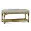 Summer Retreat Wicker Shelf Storage Bench-83099480-86505832