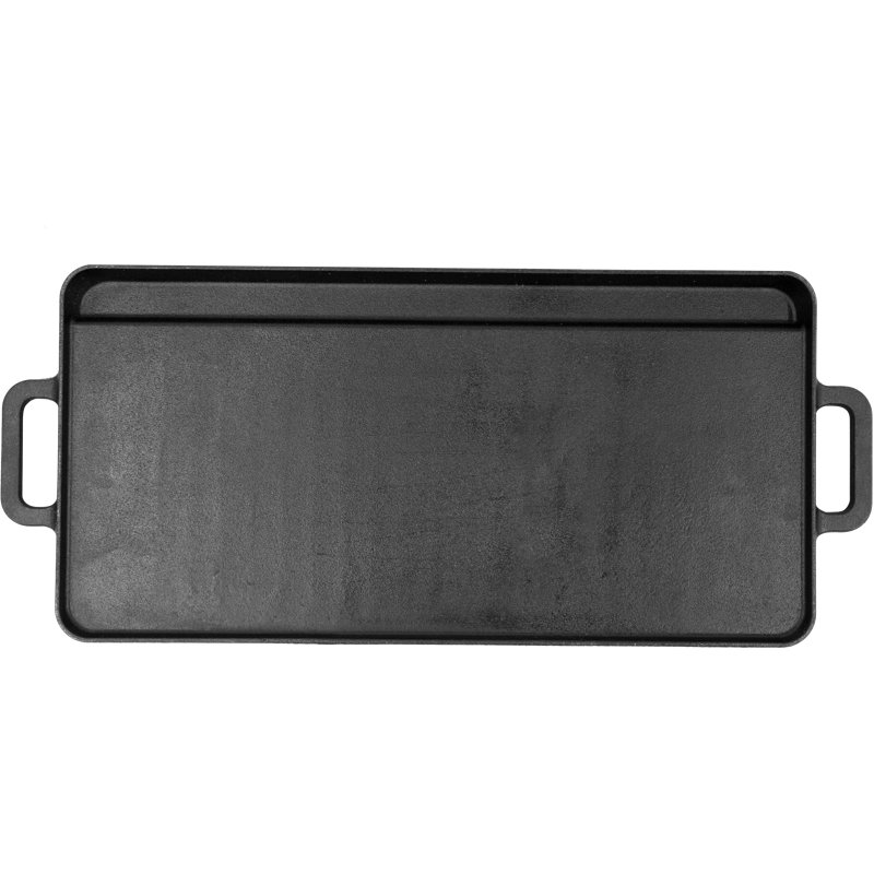 Pit Boss 10" x 20" Black Cast Iron Reversible Grill Griddle