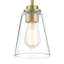 Lankford 1-Light Dimmable Single Pendant with Clear Glass-290874443