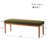 Entryway Upholstered Bench 52.8'' With Solid Wooden Legs, Olive Green Velvet Shoe Bench Easy To Assemble-403227022