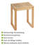 Norway Freestanding Shower Seat