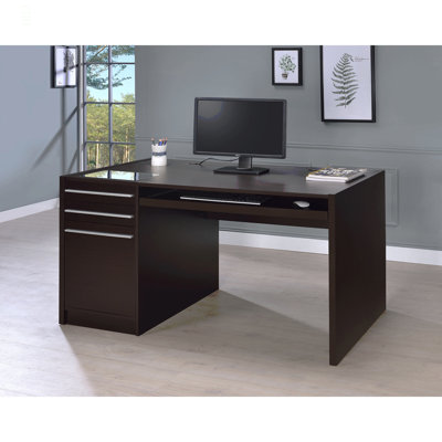 Bureau d'ordinateur à 3 tiroirs