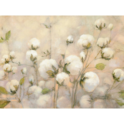 «Cotton Field» par Julia Purinton, reproduction sur toile