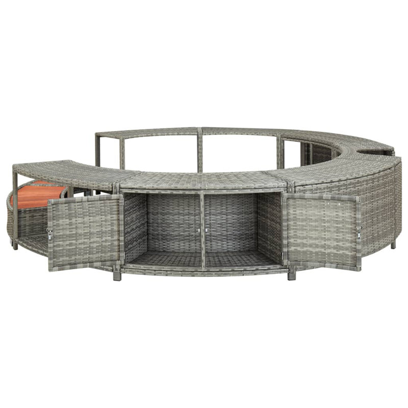 Hot Tub Step in Black, Gray
