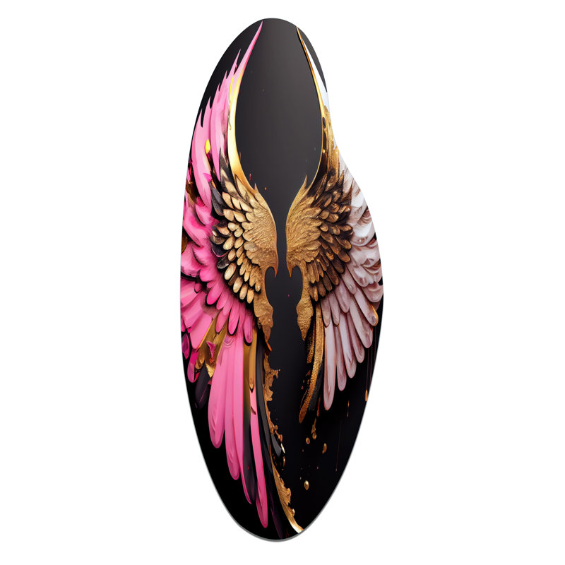 Décoration murale Wings Angel, H 38 po x l 15 po
