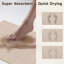 Tapis de bain texturé absorbant antidérapant (ensemble de 3-1856985067