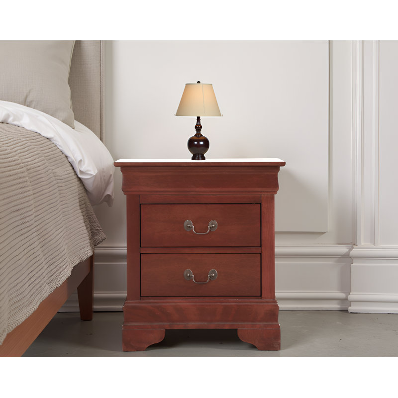 Zapopan Cherry Nightstand, Cherry