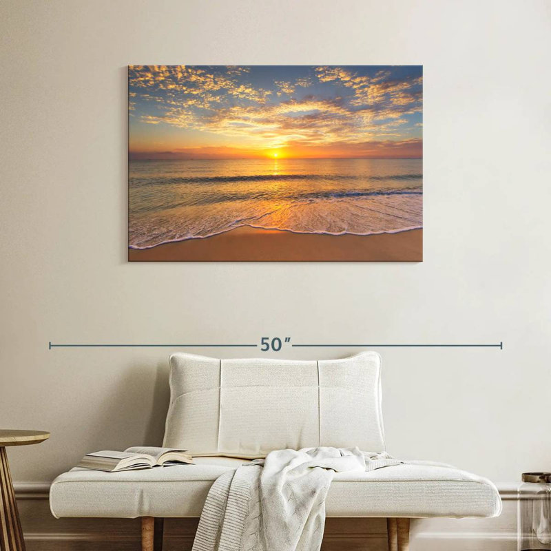 Gillard Calming Ocean View, 26'' H X 39'' W