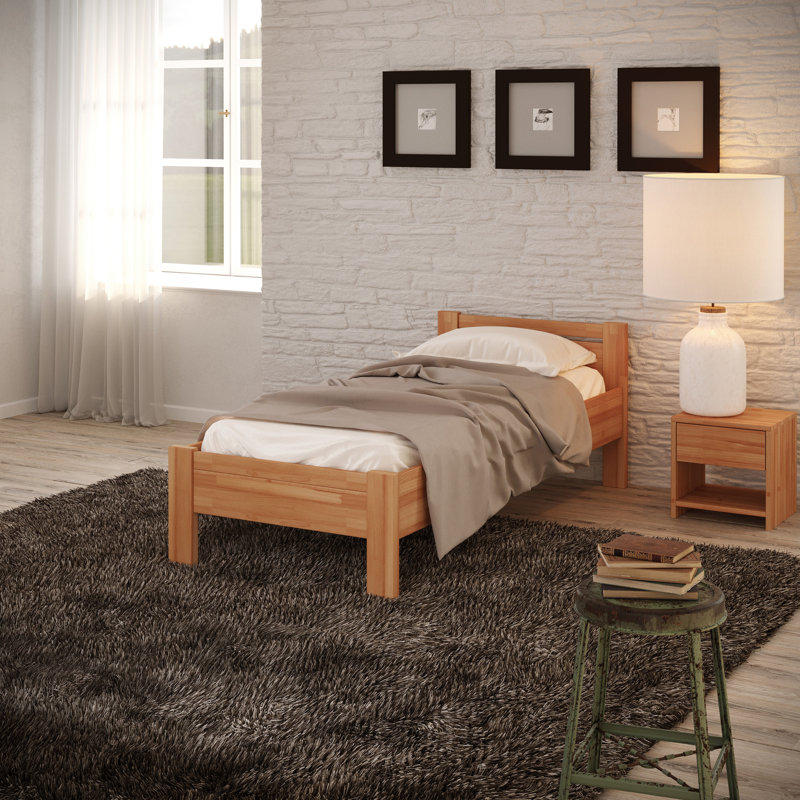 Nero Senior Bed Solid Wood, Small Double (4')