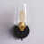 Black/Antique Brass
