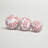 Decorative Stoneware Ceramic Orbs with Traditional Artistic Design for Classic Accents and Elegant Styling Set of 3.