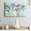 Bleus rétro - peinture sur toile tendue-260642202